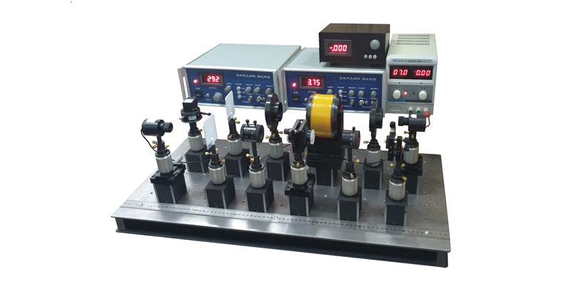 Magnetooptic, acoustooptic and electro-optic combination experiment instrument